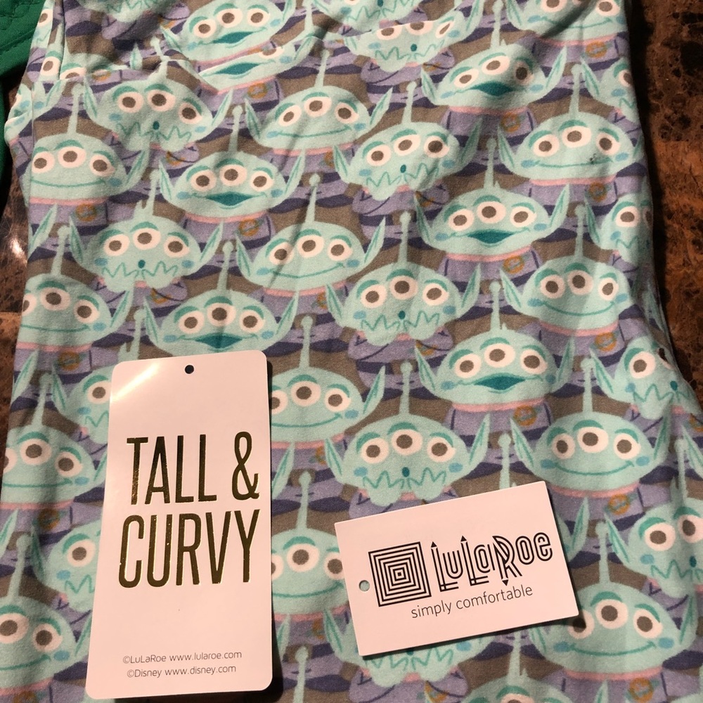 LuLaRoe TC Toy Story Alien